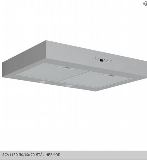Hovedbilde Silverline sentral ventilator 70cm stål Hermod SCV 1160-70 ...