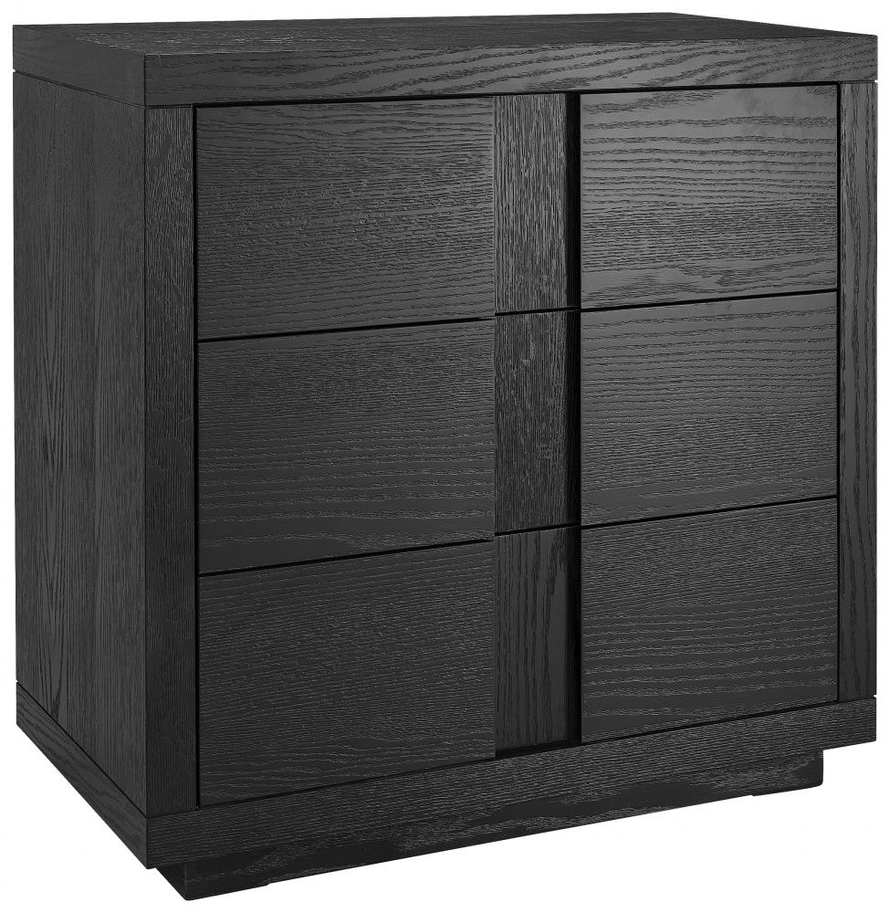 Artwood HUNTER kommode sort eikefiner 06-86419