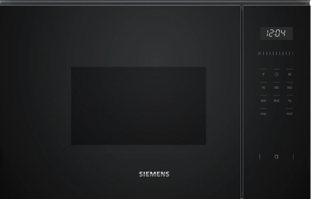 Siemens integrert mikrobølgeovn iQ500 BF525LMB1 svart