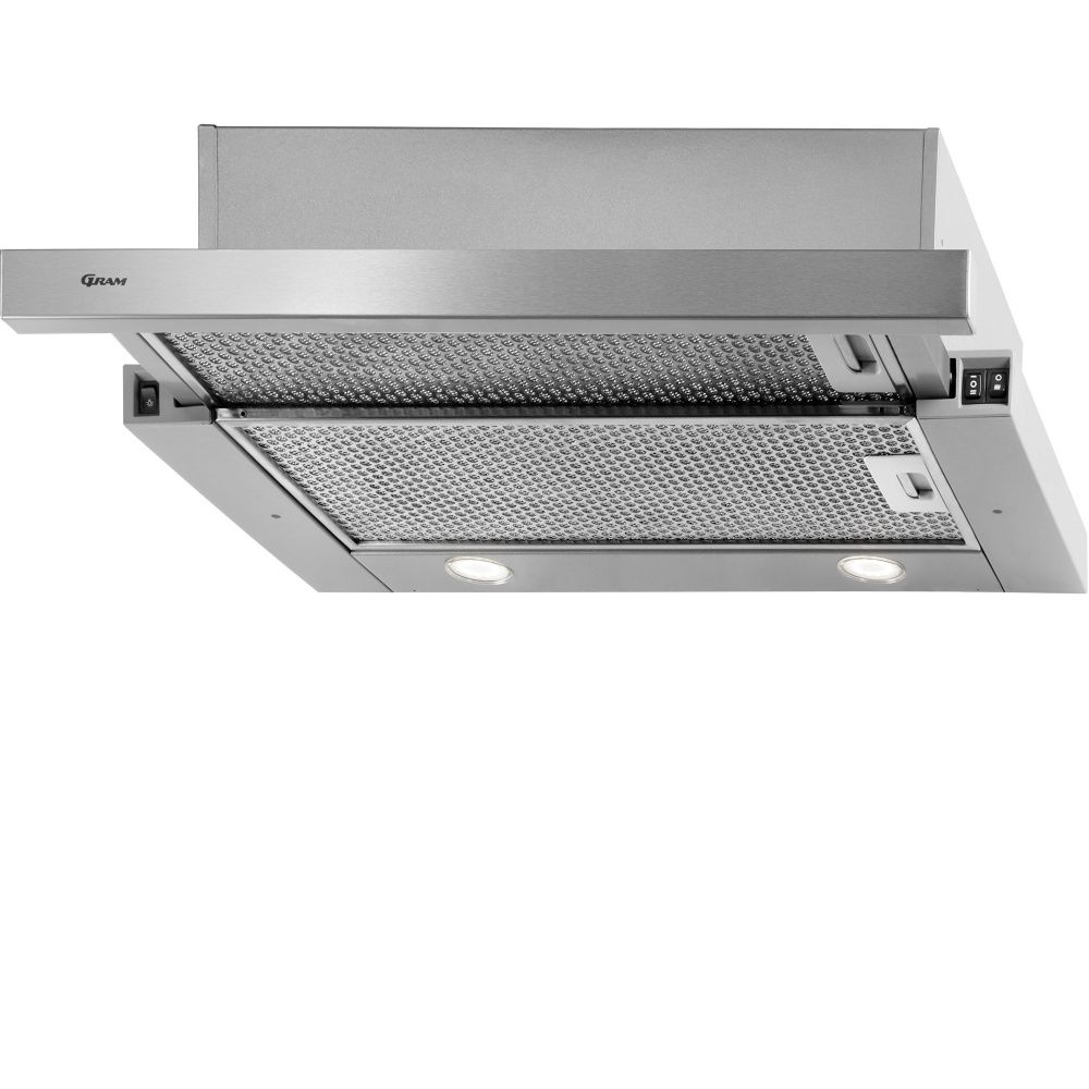 Gram uttrekksventilator stål 60 cm EFU 604-90 X