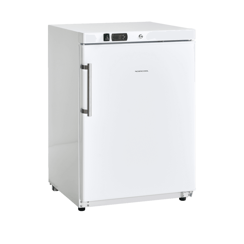 Scandomestic oppbevaringskjøleskap hvit 88 cm GUR190W