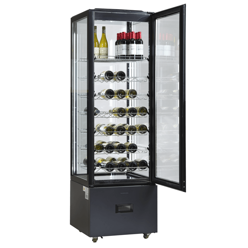 Scandomestic salgsmonter sort 190 cm DC402BB