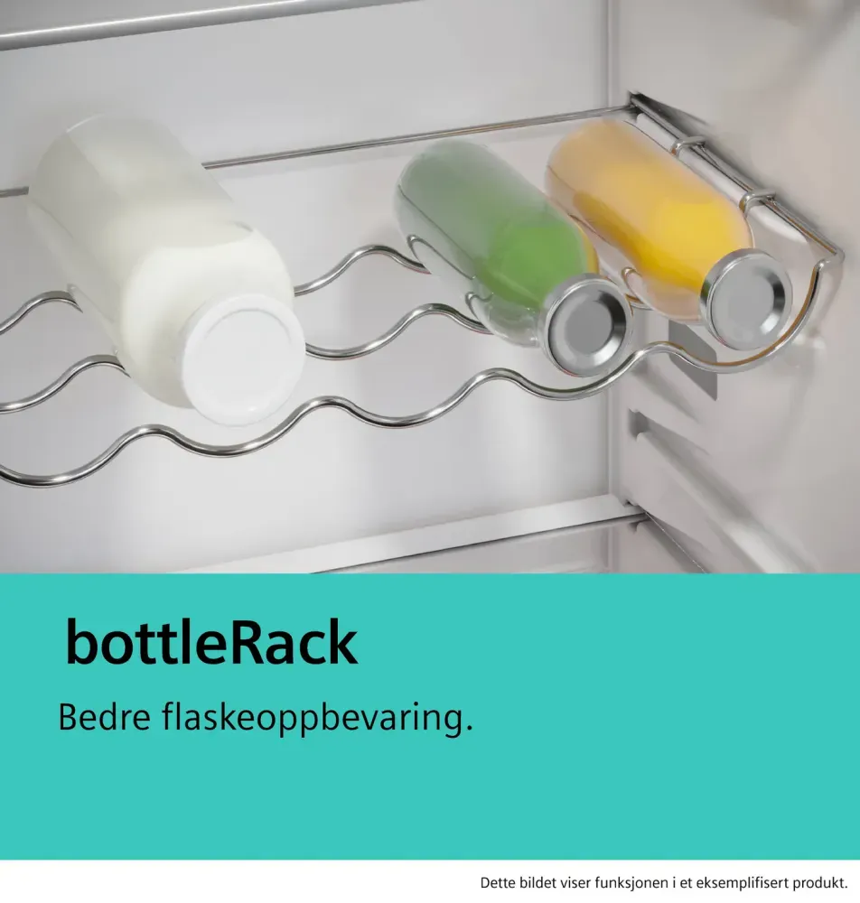 Siemens frittstående kombiskap 203 cm stål KG49NAICT