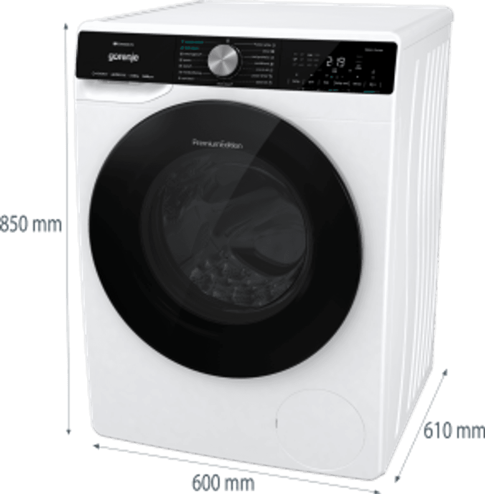 Gorenje vaskemaskin i hvit 1400 omdr 10 kg WNS14AAT3 