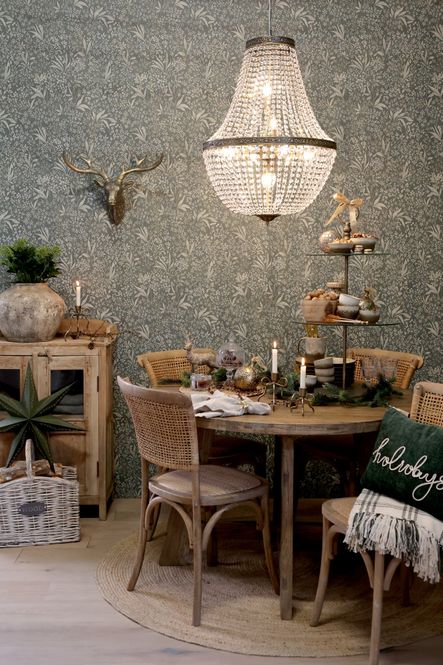 Hovedbilde Chic Antique lysekrone versailles med glassprismer 71136213