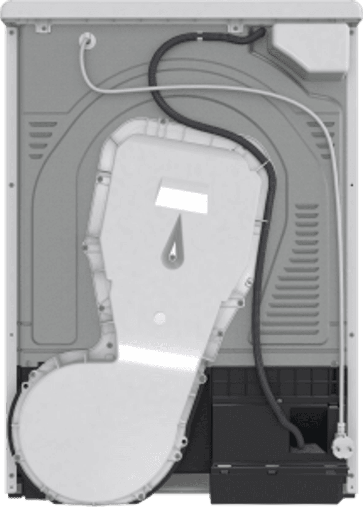 Gorenje tørketrommel i hvit 9 kg DNS93