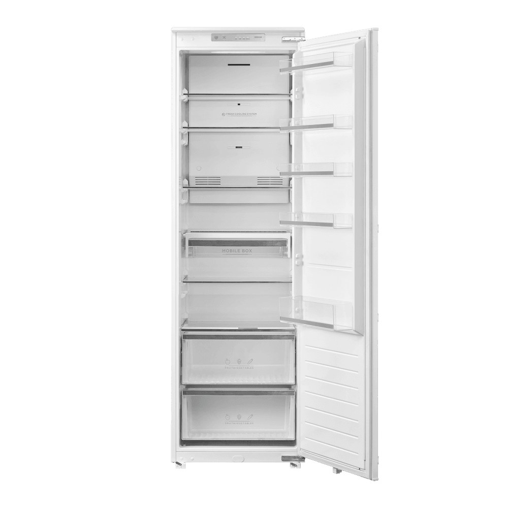 Scandomestic kjøleskap integrert hvit 179 cm RFI304WD