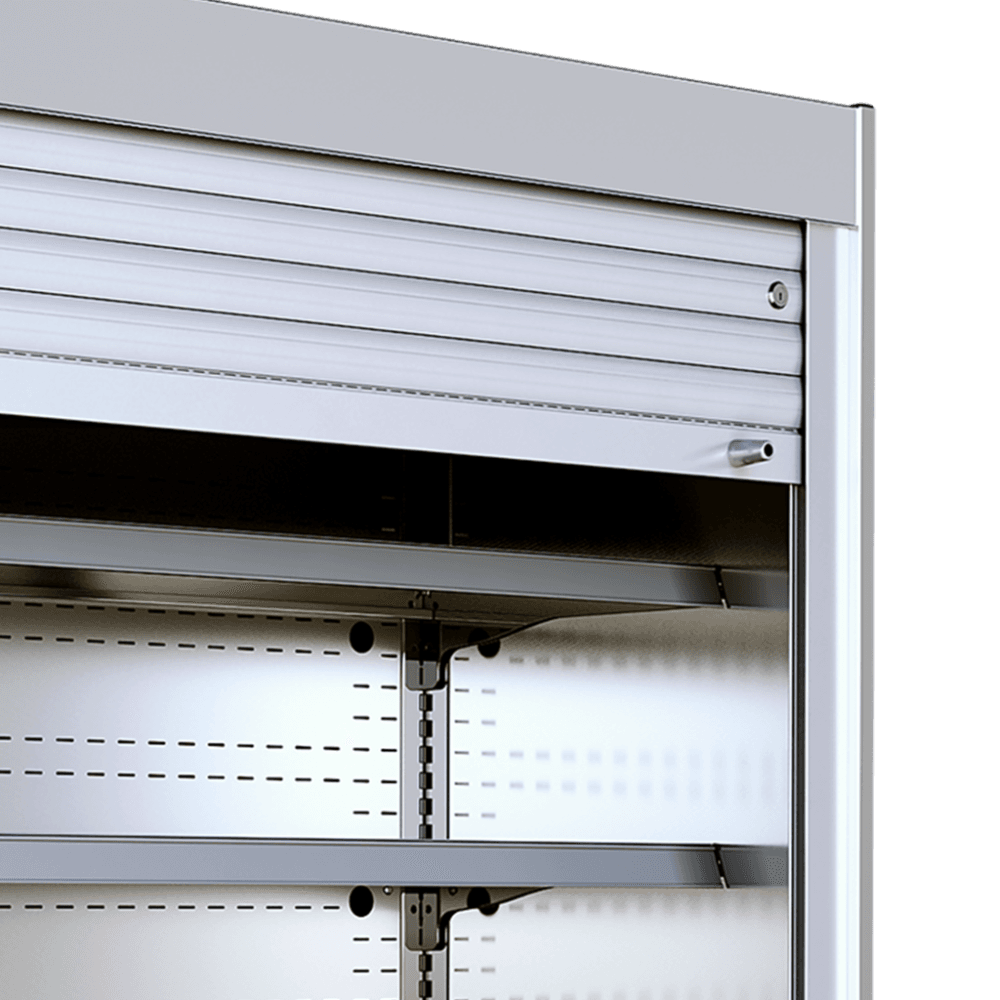 Tefcold MCX130M multideck displaykjøleskap i rustfritt stål