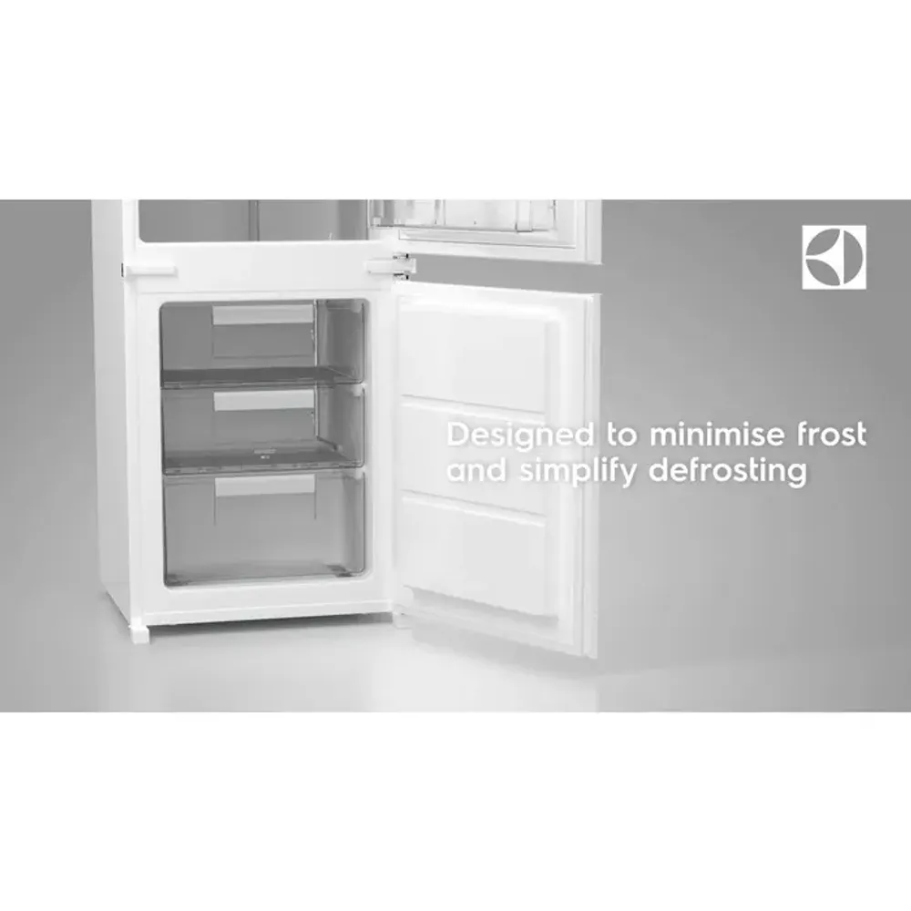 Electrolux kombiskap integrert Hvit LNS5LE18S