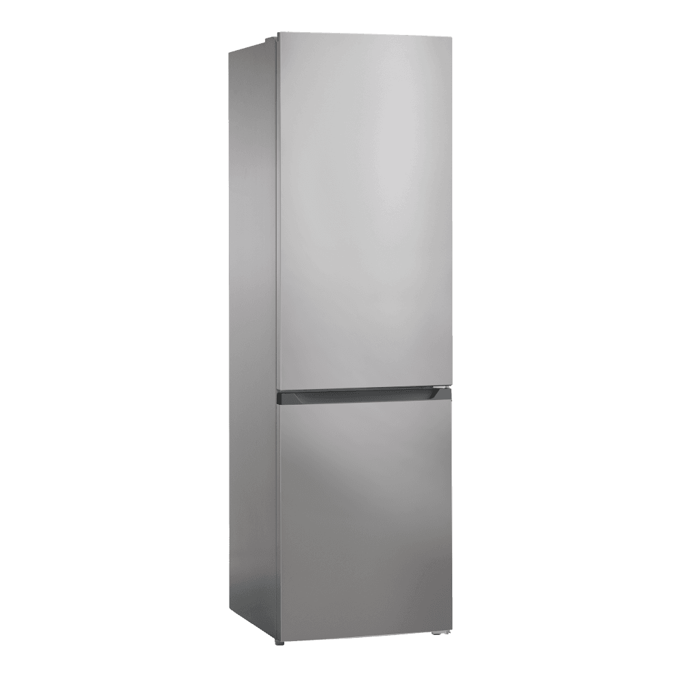 Scandomestic kombinert kjøl- og fryseskap stål 181 cm CBF253NFXE