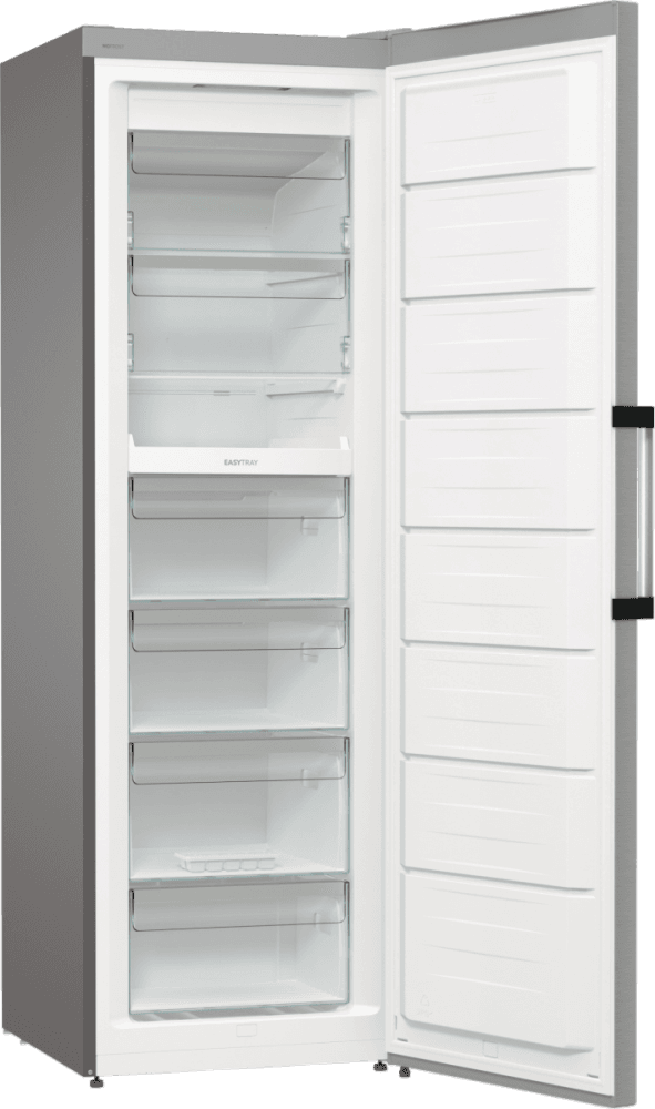 Gorenje fryseskap stål farge 185 cm No Frost FN619DAXL6 