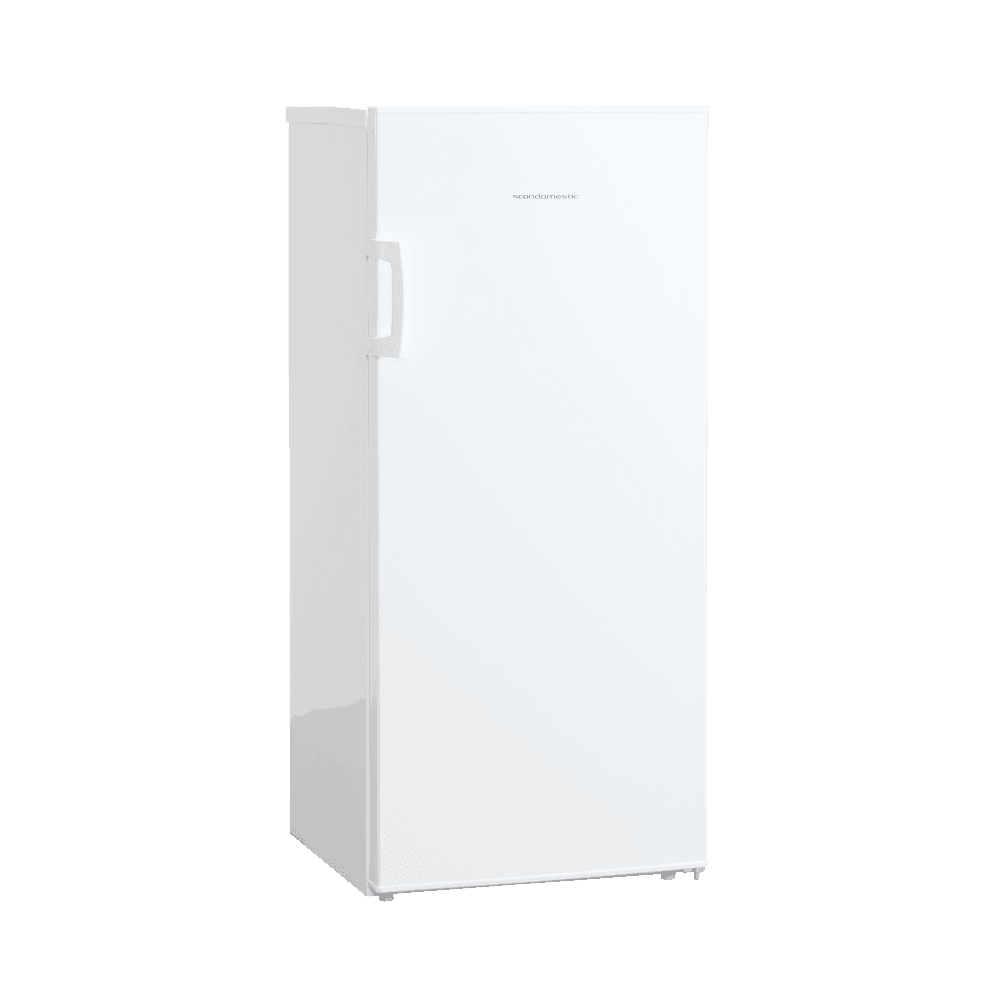 Scandomestic frittstående fryseskap hvit 125 cm FRF127WE