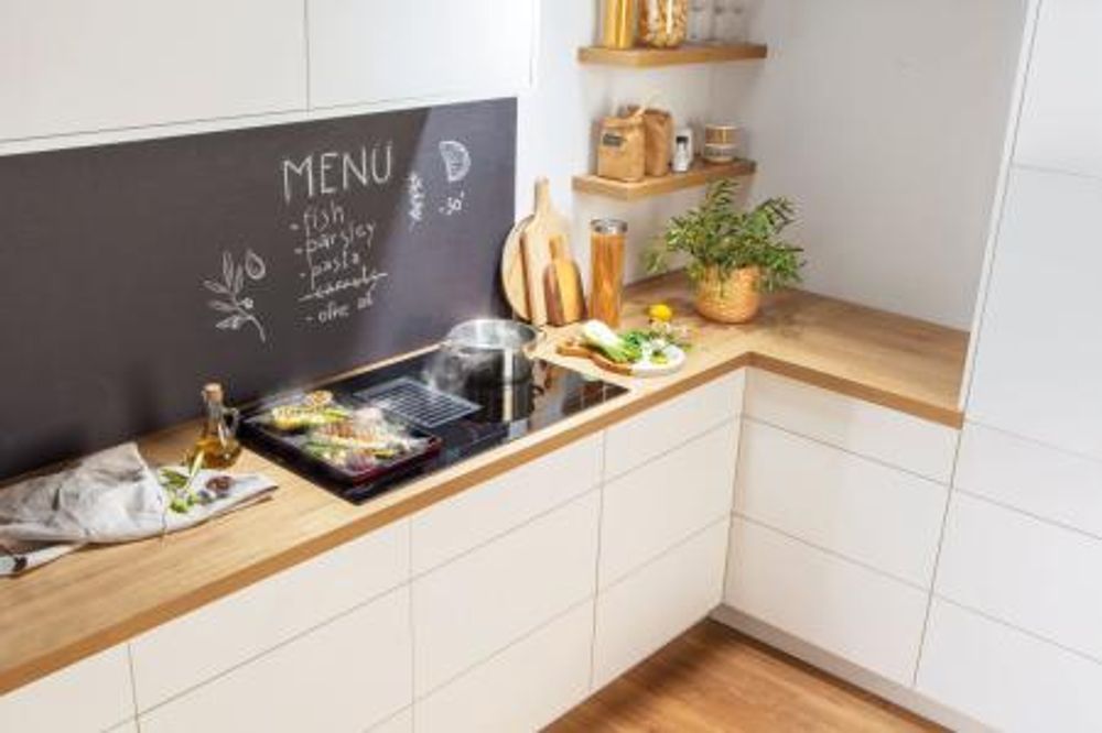 Gorenje induksjons platetopp med ventilator HET949BSC AreaFlex