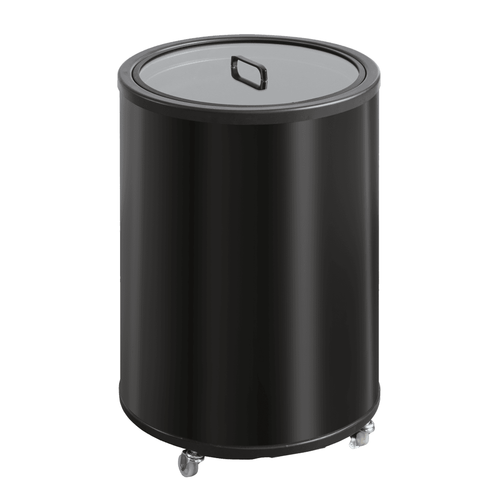 Scandomestic tønnekjøler 64 cm sort CC30BC