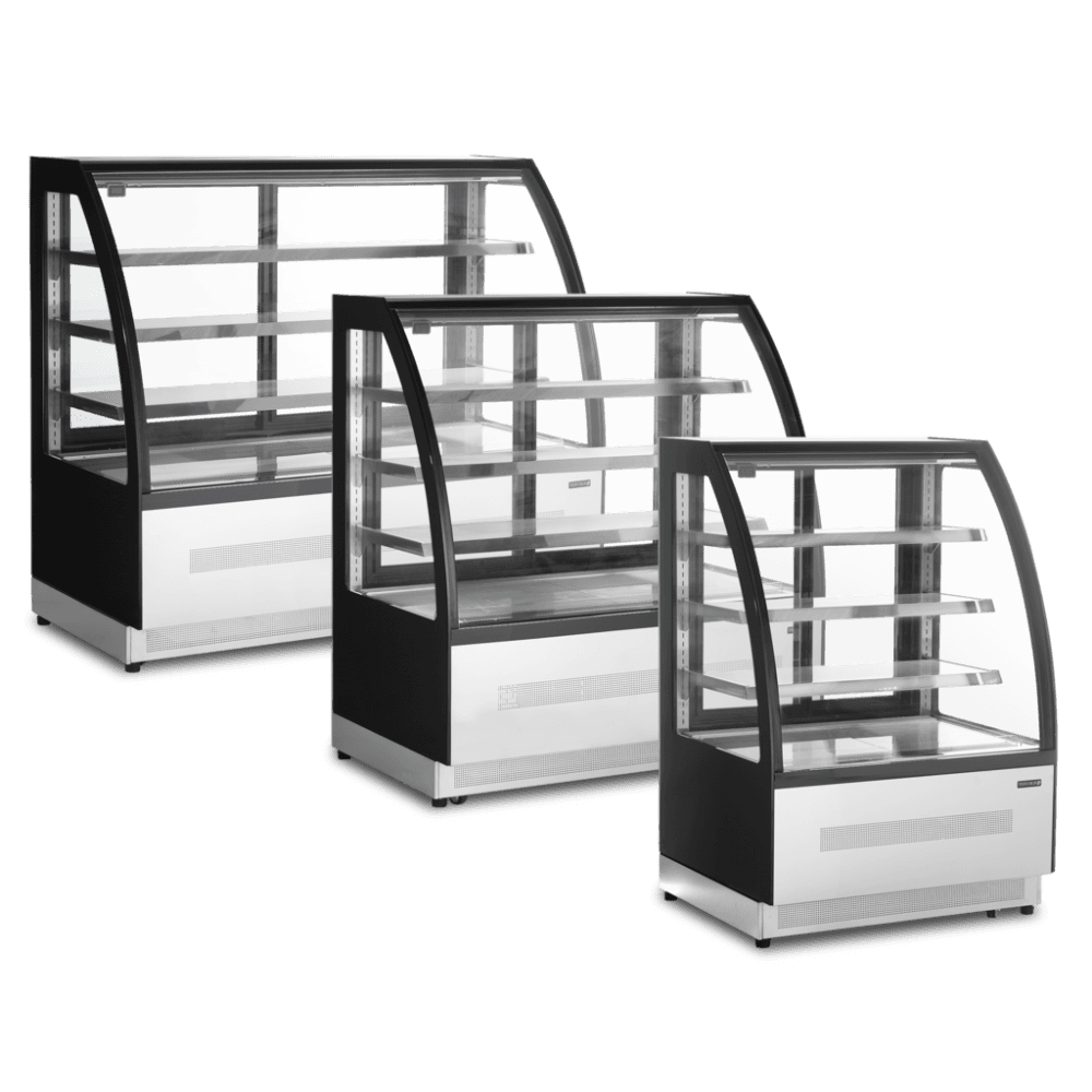 Tefcold display kjøleskap for kake og dessert LPD1500C/SORT 